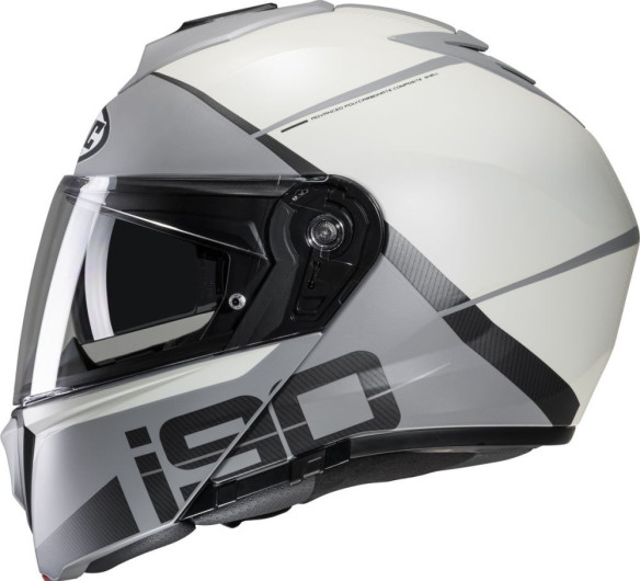 Casca Moto Full-Face i90 May White/Black/Grey 24