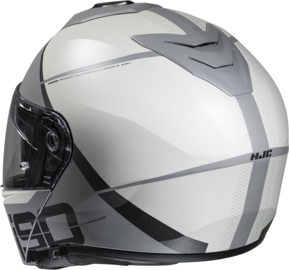 Casca Moto Full-Face i90 May White/Black/Grey 24