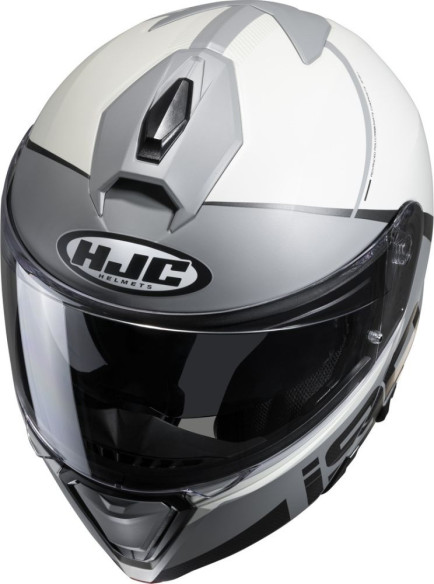 Casca Moto Full-Face i90 May White/Black/Grey 24