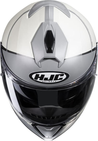 Casca Moto Full-Face i90 May White/Black/Grey 24