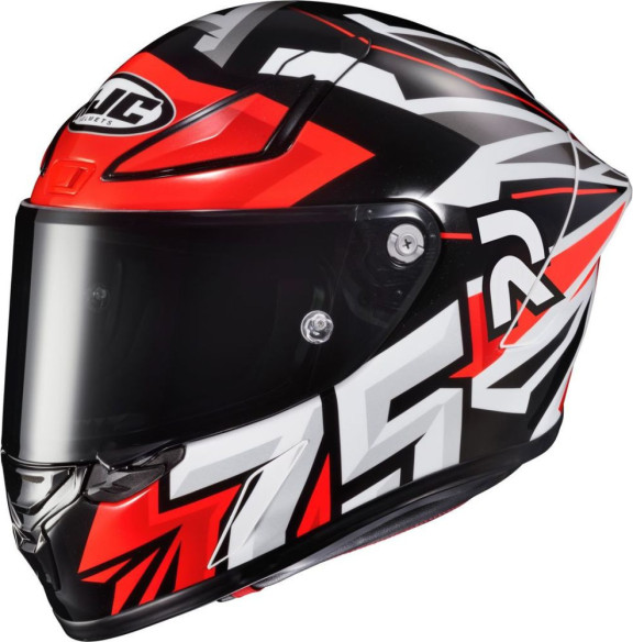 Casca Moto Full-Face RPHA 1 Arenas Replica Black/White/Red 24