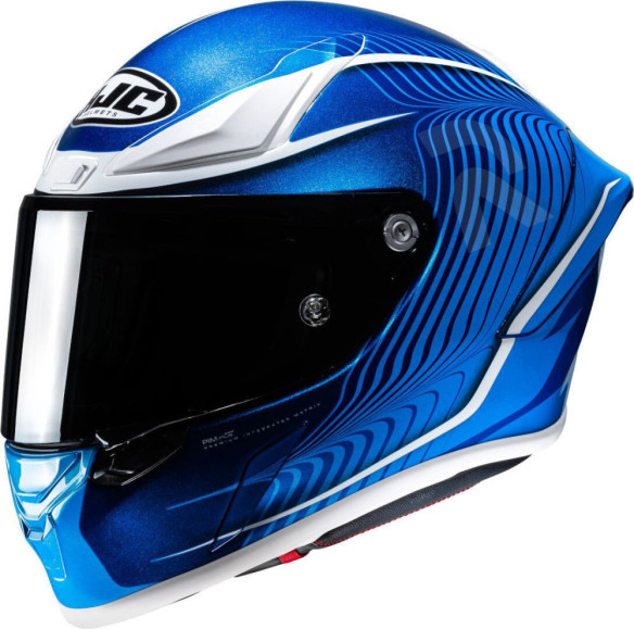 Casca Moto Full-Face RPHA 1 Lovis Blue/White 24