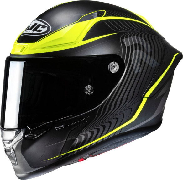 Casca Moto Full-Face RPHA 1 Lovis Black/Yellow 24