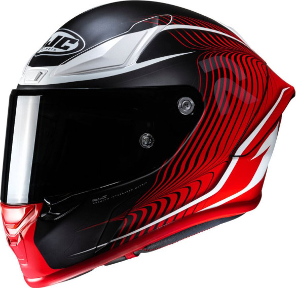 Casca Moto Full-Face RPHA 1 Lovis Black/Red/White 24
