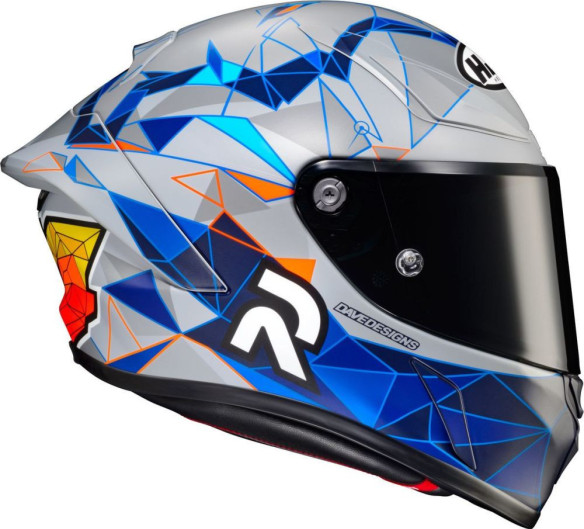 Casca Moto Full-Face RPHA 1 Pol Espargaro Replica Grey/Orange/Blue 24