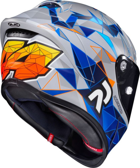 Casca Moto Full-Face RPHA 1 Pol Espargaro Replica Grey/Orange/Blue 24