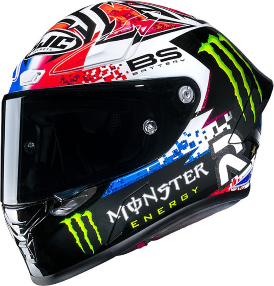 Casca Moto Full-Face RPHA 1 Quartararo Le Mans Replica White/Black/Red 24