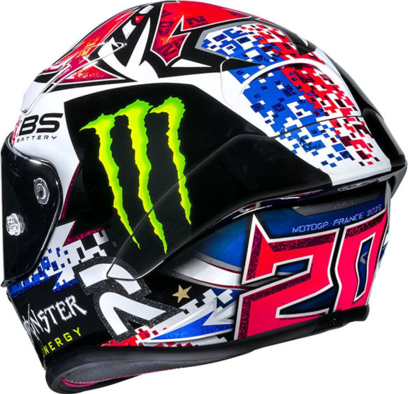 Casca Moto Full-Face RPHA 1 Quartararo Le Mans Replica White/Black/Red 24