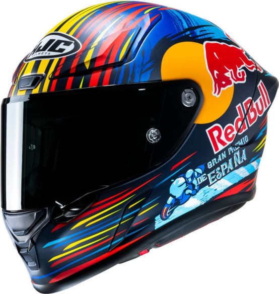 Casca Moto Full-Face RPHA 1 Red Bull Jerez GP Blue/Red/Yellow 24