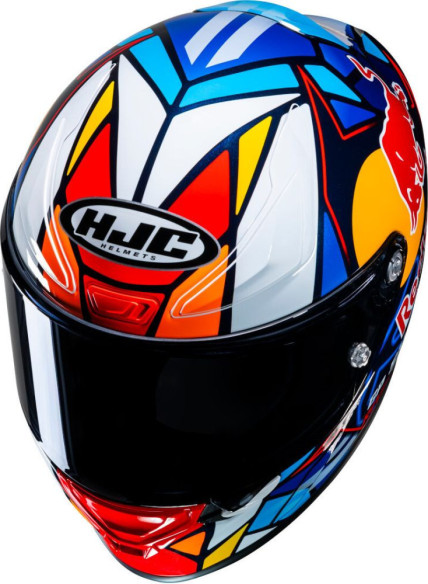 Casca Moto Full-Face RPHA 1 Red Bull Misano GP White/Red/Yellow/Blue 24