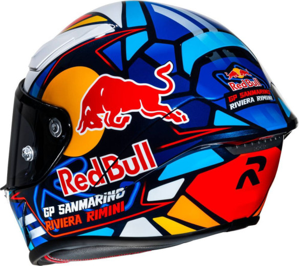 Casca Moto Full-Face RPHA 1 Red Bull Misano GP White/Red/Yellow/Blue 24