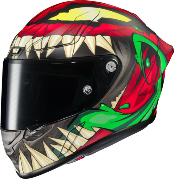 Casca Moto Full-Face RPHA 1 Toxin Marvel Black/Red/Yellow/Green 24