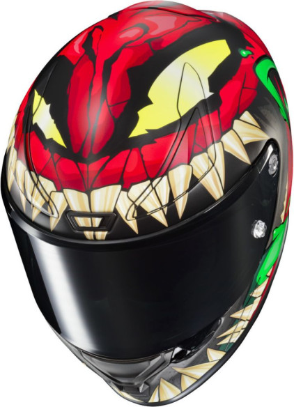 Casca Moto Full-Face RPHA 1 Toxin Marvel Black/Red/Yellow/Green 24