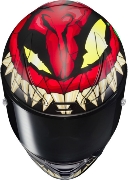 Casca Moto Full-Face RPHA 1 Toxin Marvel Black/Red/Yellow/Green 24