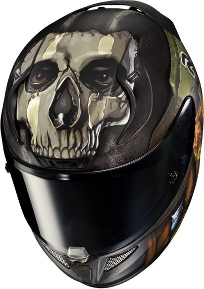 Casca Moto Full-Face RPHA 11 Ghost Call of Duty Black/Green 24
