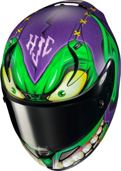 Casca Moto Full-Face RPHA 11 Green Goblin Marvel Purple/Green 24