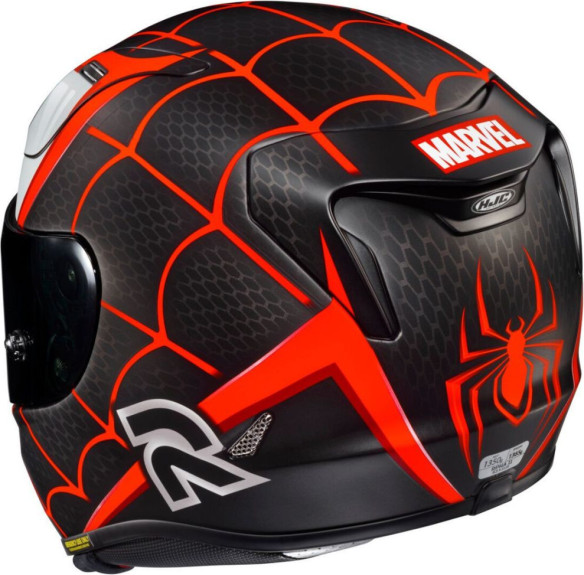 Casca Moto Full-Face RPHA 11 Miles Morales Marvell Black/Orange 24