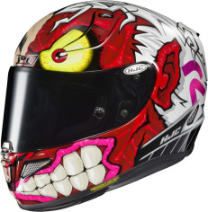 Casca Moto Full-Face RPHA 11 Two Face DC Comics Whte/Grey/Red 24