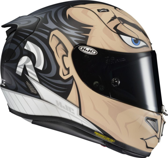Casca Moto Full-Face RPHA 11 Two Face DC Comics Whte/Grey/Red 24