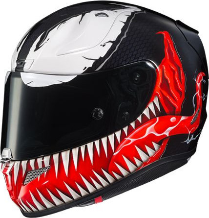 Casca Moto Full-Face RPHA 11 Venom 1 Marvel Black/White/Red 24