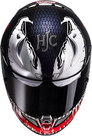 Casca Moto Full-Face RPHA 11 Venom 1 Marvel Black/White/Red 24