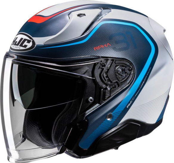 Casca Moto Open-Face/Jet RPHA 31 Kouv Grey/Red/Bue 24
