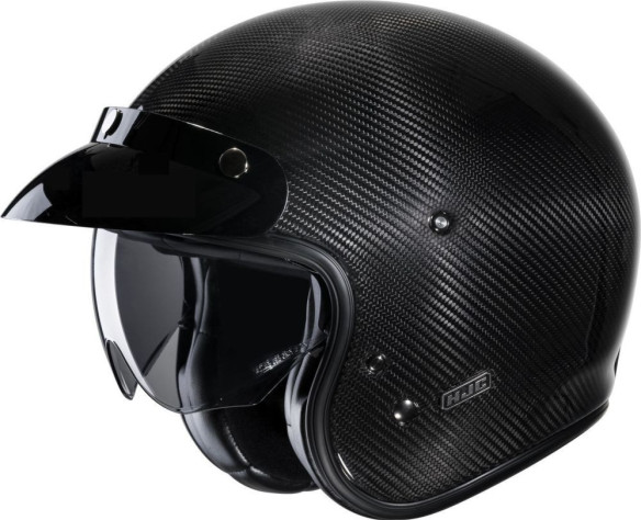 Casca Moto Open-Face/Jet V31 Carbon Black 24