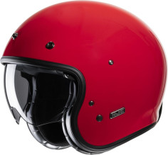 Casca Moto Open-Face/Jet V31 Solid Retro Red 24