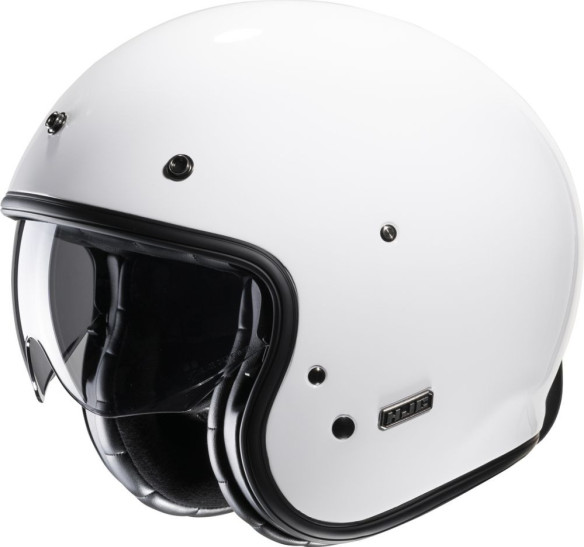 Casca Moto Open-Face/Jet V31 Solid Retro White 24