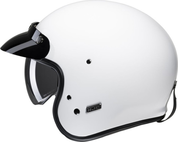 Casca Moto Open-Face/Jet V31 Solid Retro White 24