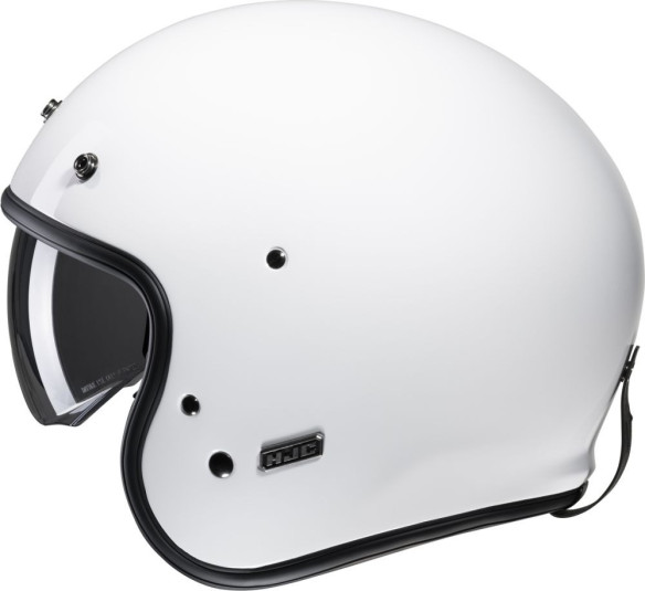 Casca Moto Open-Face/Jet V31 Solid Retro White 24