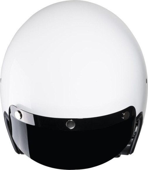 Casca Moto Open-Face/Jet V31 Solid Retro White 24