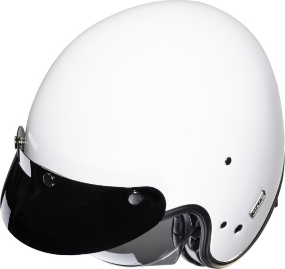 Casca Moto Open-Face/Jet V31 Solid Retro White 24