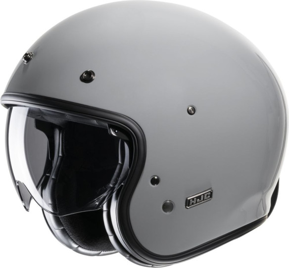 Casca Moto Open-Face/Jet V31 Solid Retro Grey 24