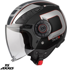 Casca Moto Open-Face/Jet Metro S Duo B1 Black Glossy 24