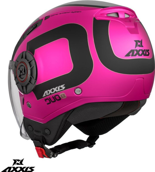 Casca Moto Open-Face/Jet Metro S Duo C8 Pink Glossy 24