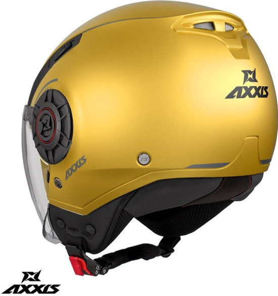 Casca Moto Open-Face/Jet Metro S A3 Yellow Matt 24