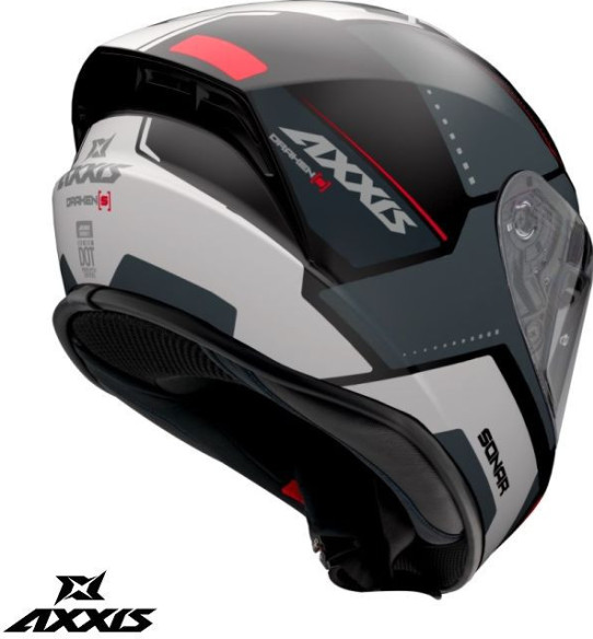 Casca Moto Full-Face/Integrala Draken S Sonar B15 Red Matt 24