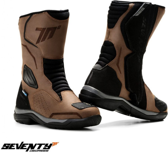 Ghete Moto Touring SD-BT13 Brown 24