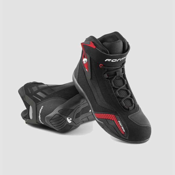 Ghete Moto Genesis Black/Red