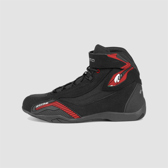 Ghete Moto Genesis Black/Red