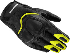 Manusi Moto Piele/Textil NKD H2OUT Black/Yellow Fluo
