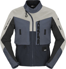 Geaca Moto Textila Touring Frontier Thermorain Ice/Blue