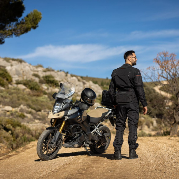 Geaca Moto Textila Discovery Black