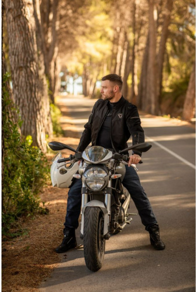 Geaca Moto Textila Venti Pro Black