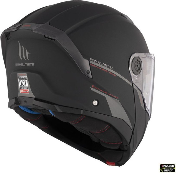 Casca Moto Flip-Up Atom 2 SV A1 Matt Black