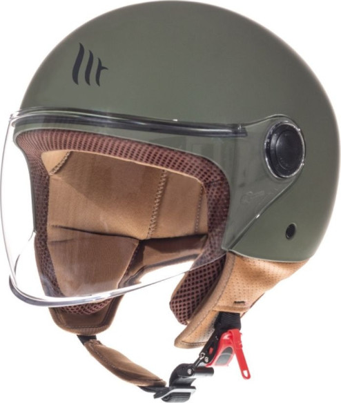 Casca Moto Open Face/Jet Street S A6 Matt Green
