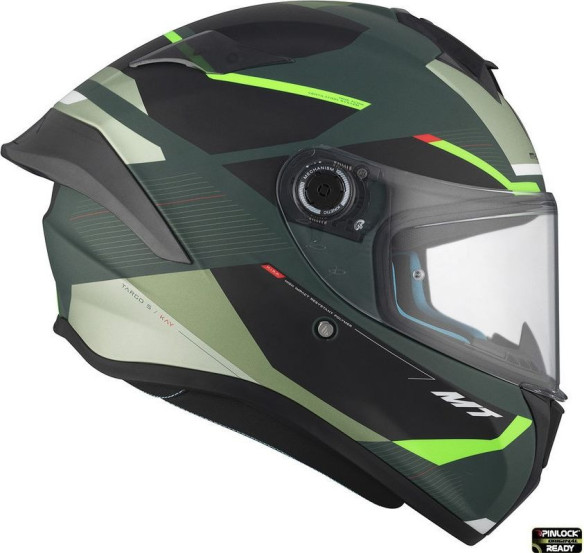 Casca Moto Full-Face/Integrala Targo S Kay C6 Black/Matt Green