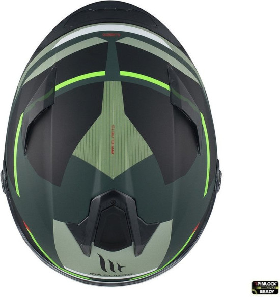 Casca Moto Full-Face/Integrala Targo S Kay C6 Black/Matt Green