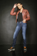 Jeans Moto Dama Karen Iron Blue